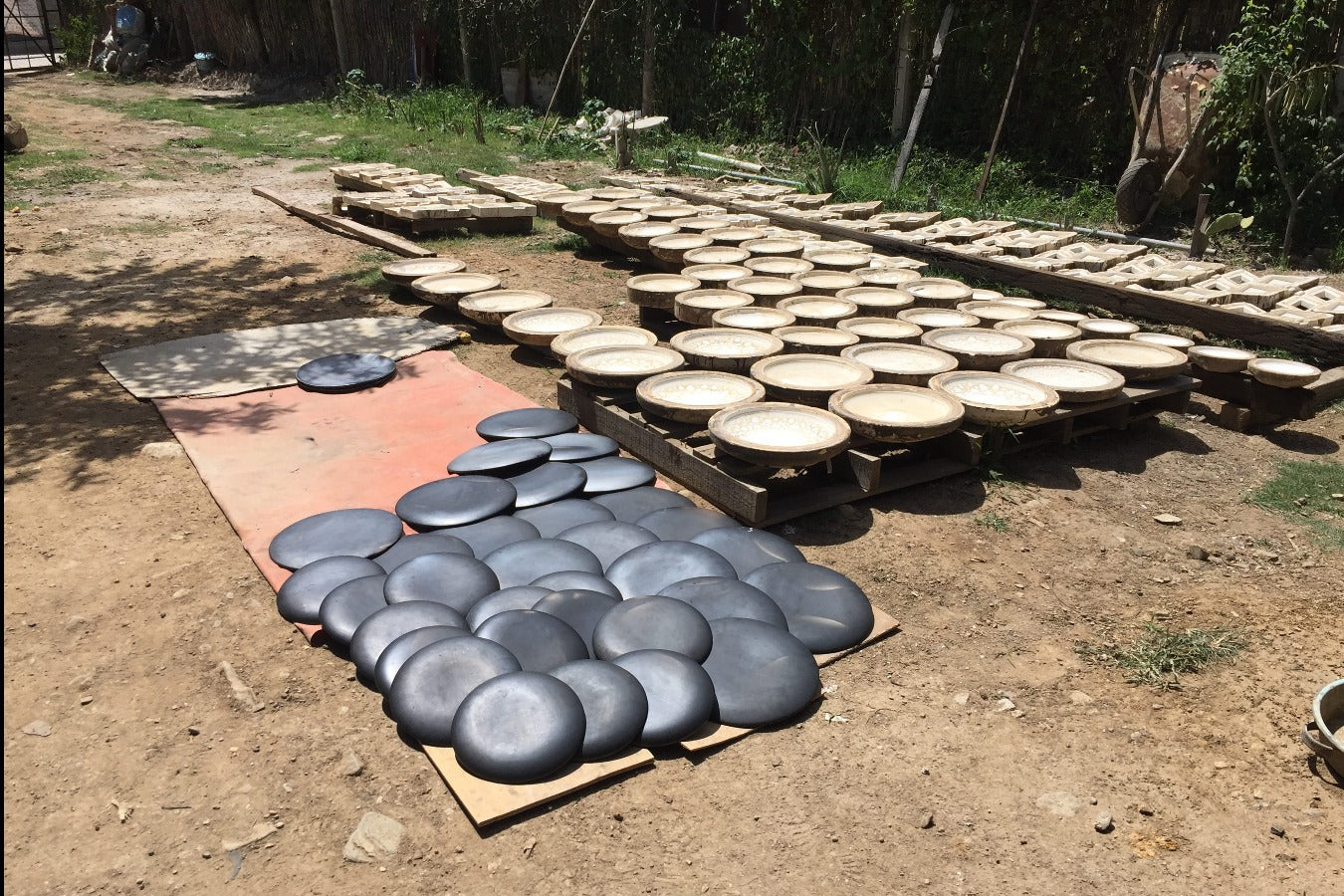 Secado de barro Coyotepec