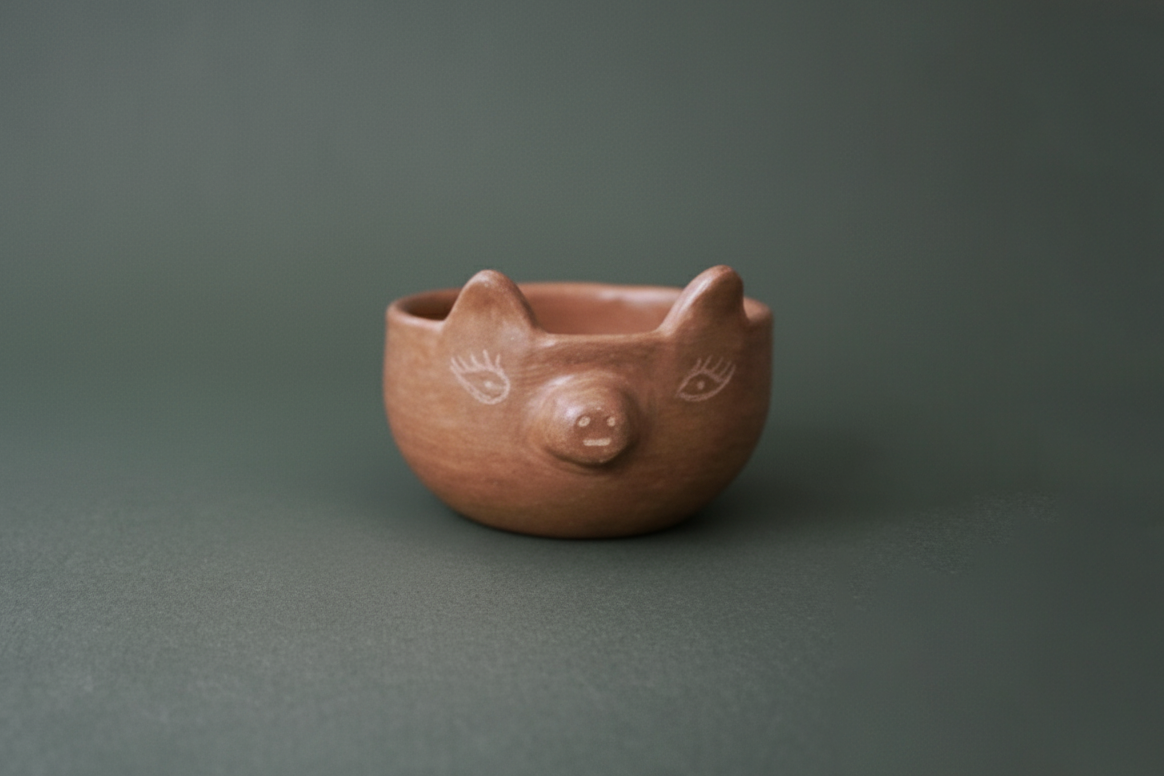 Cochinito Metzontla mediano natural